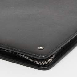 Pre Owned Montblanc Black Leather Notepad Holder
