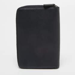 Montblanc Black Leather Zip Around Agenda Organizer