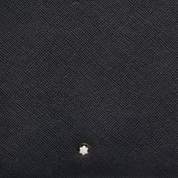 Montblanc Black Leather Zip Around Agenda Organizer