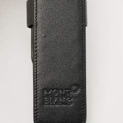 Montblanc Black Leather Meisterstück 1 Pen Pouch