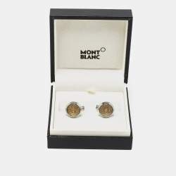 Montblanc Urban Spirit Two Tone Round Cufflinks