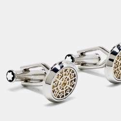 Montblanc Urban Spirit Two Tone Round Cufflinks