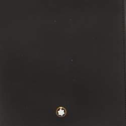 Montblanc Black Leather Meisterstück  Cheque Holder