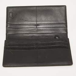 Montblanc Black Leather Meisterstück  Cheque Holder