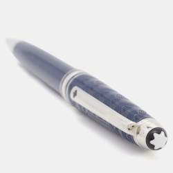 Montblanc Blue Meisterstuck Around The World In 80 Days Classique Ballpoint Pen