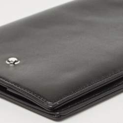 Montblanc Black Leather Meisterstück Passport Holder