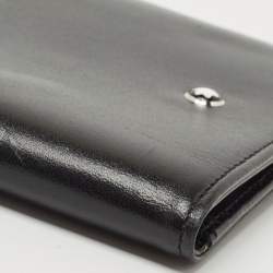 Montblanc Black Leather Meisterstück Passport Holder