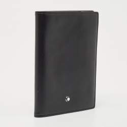 Montblanc Black Leather Meisterstück Passport Holder