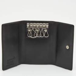 Montblanc Black Leather Meisterstück 6 Case Key Holder