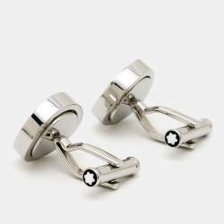 Montblanc Onyx Rotating Stainless Steel Cufflinks