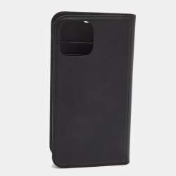 Pre Owned Montblanc Black Leather Sactorial iPhone 11 Pro Cover