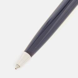 Pre Owned Montblanc PIX Blue Resin Platinum Coated Ballpoint Pen