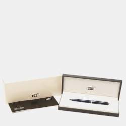 Pre Owned Montblanc PIX Blue Resin Platinum Coated Ballpoint Pen