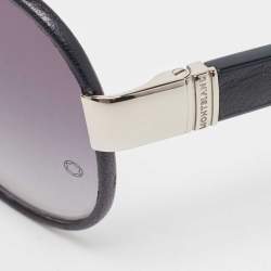 Pre Owned Montblanc Blue Gradient MB468S Gradient Aviator Sunglasses