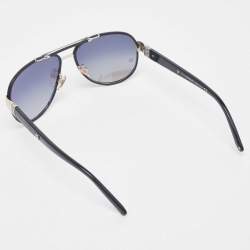 Pre Owned Montblanc Blue Gradient MB468S Gradient Aviator Sunglasses