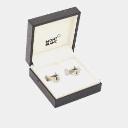 Montblanc Sartorial Silver Tone Cufflinks