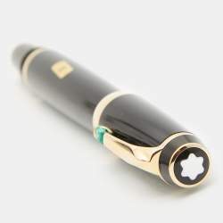Montblanc Bohème Vert Resin Gold Tone Fountain Pen