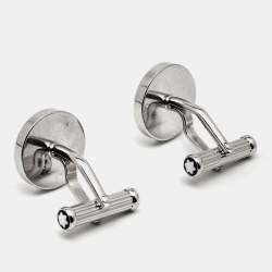 Montblanc Meisterstück Mother of Pearl Silver Tone Cufflinks