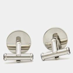 Montblanc Lapis Lazuli Stainless Steel Cufflinks