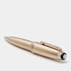 Montblanc Meisterstuck Geometry Solitaire Gold Tone Ballpoint Pen