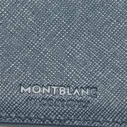 Montblanc Navy Blue Leather Sartorial Passport Holder