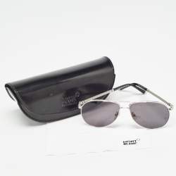 Montblanc Black MB425S Aviator Sunglasses