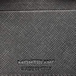 Montblanc Grey Camouflage Leather Sartorial 4CC Money Clip Wallet