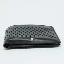 Montblanc Black Leather Meisterstuck Bifold Wallet