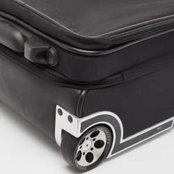 Montblanc Black Fabric 2 Wheeled Nightflight Luggage
