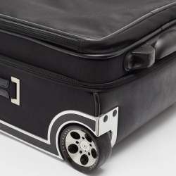 Montblanc Black Fabric 2 Wheeled Nightflight Luggage