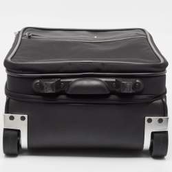 Montblanc Black Fabric 2 Wheeled Nightflight Luggage