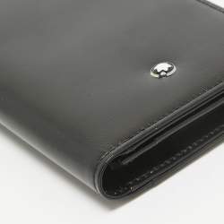 Montblanc Black Leather Meisterstuck Business Card Holder