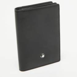 Montblanc Black Leather Meisterstuck Business Card Holder