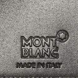 Montblanc Black Leather Meisterstuck Business Card Holder