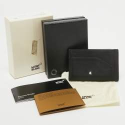 Montblanc Black Leather Extreme 2.0 Card Holder