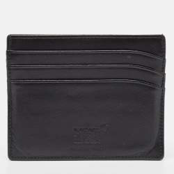 Montblanc Black Meisterstuck Card Holder