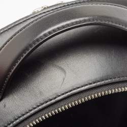 Montblanc Black/Blue Monogram Coated Canvas and Leather Backpack