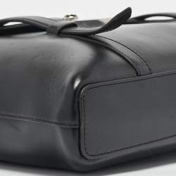 Montblanc Black Leather Meisterstück Neo Briefcase Bag