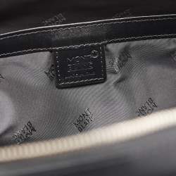 Montblanc Black Leather Meisterstuck Briefcase