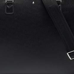 Montblanc Black Leather Meisterstuck Briefcase