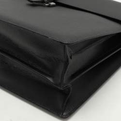 Montblanc Black Leather Westside Briefcase