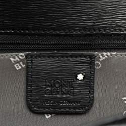 Montblanc Black Leather Westside Briefcase