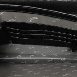 Montblanc Black Leather Westside Briefcase