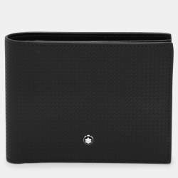 Montblanc Black Leather Meisterstuck Bifold Wallet