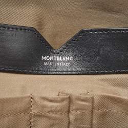 Montblanc Black Leather Sartorial Document Briefcase
