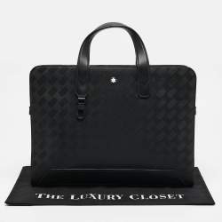 Montblanc Black Textured Leather Extreme 3.0 Document Case
