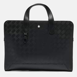Montblanc Black Textured Leather Extreme 3.0 Document Case