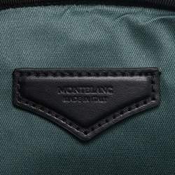 Montblanc x Zidane Black Coated Fabric Extreme 3.0  Pattern Sling Bag