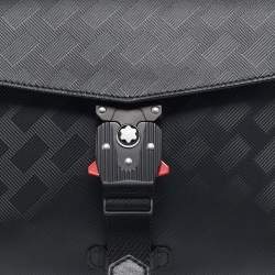 Montblanc Black Leather Extreme 3.0 4810 M Lock Buckle Envelope Crossbody Bag