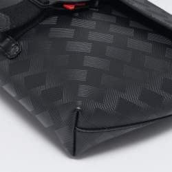 Montblanc Black Leather Extreme 3.0 4810 M Lock Buckle Envelope Crossbody Bag